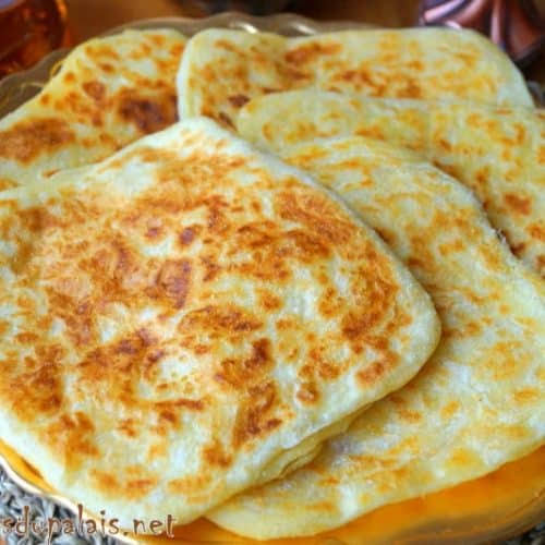 Msemen and rghaif flatbread