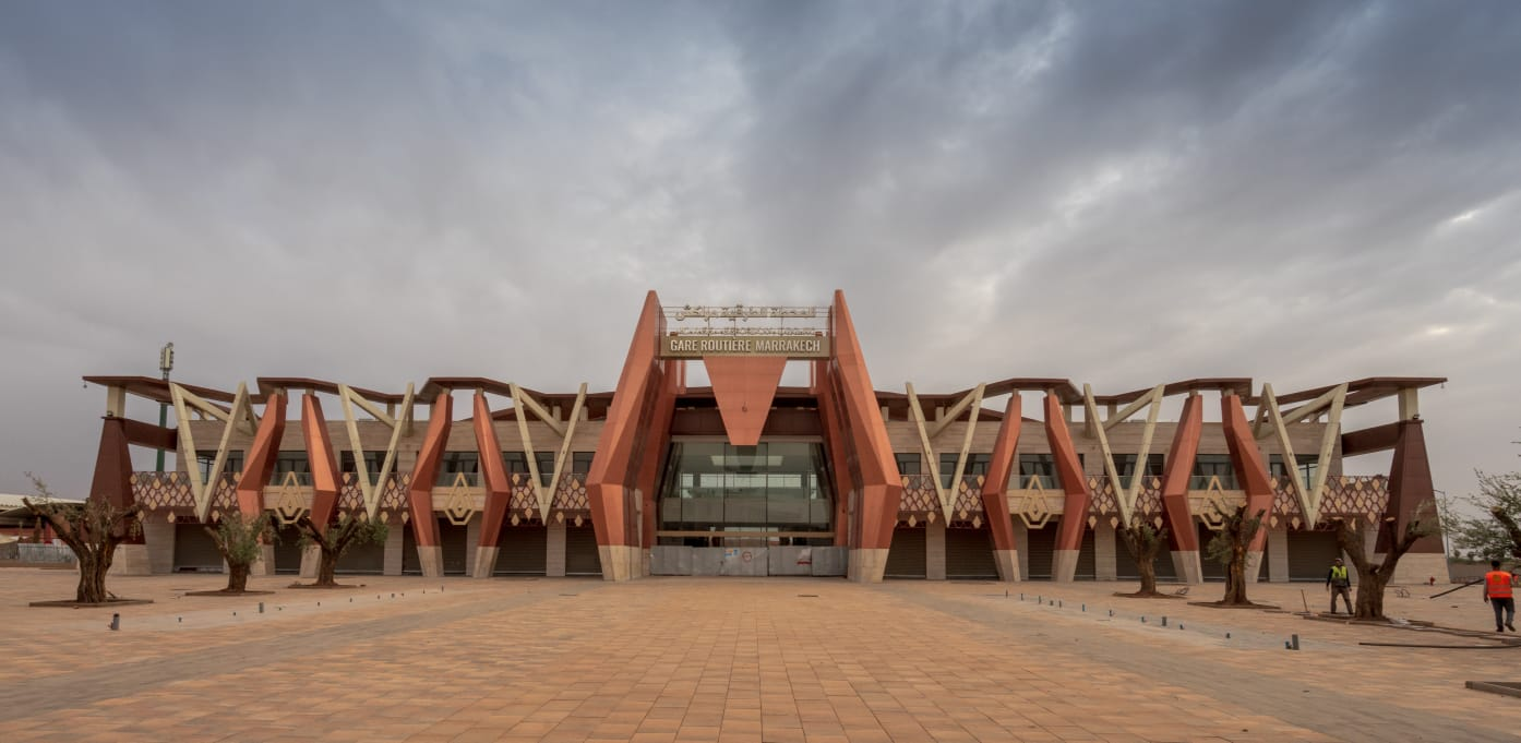 Azzouzia bus station Marrakech