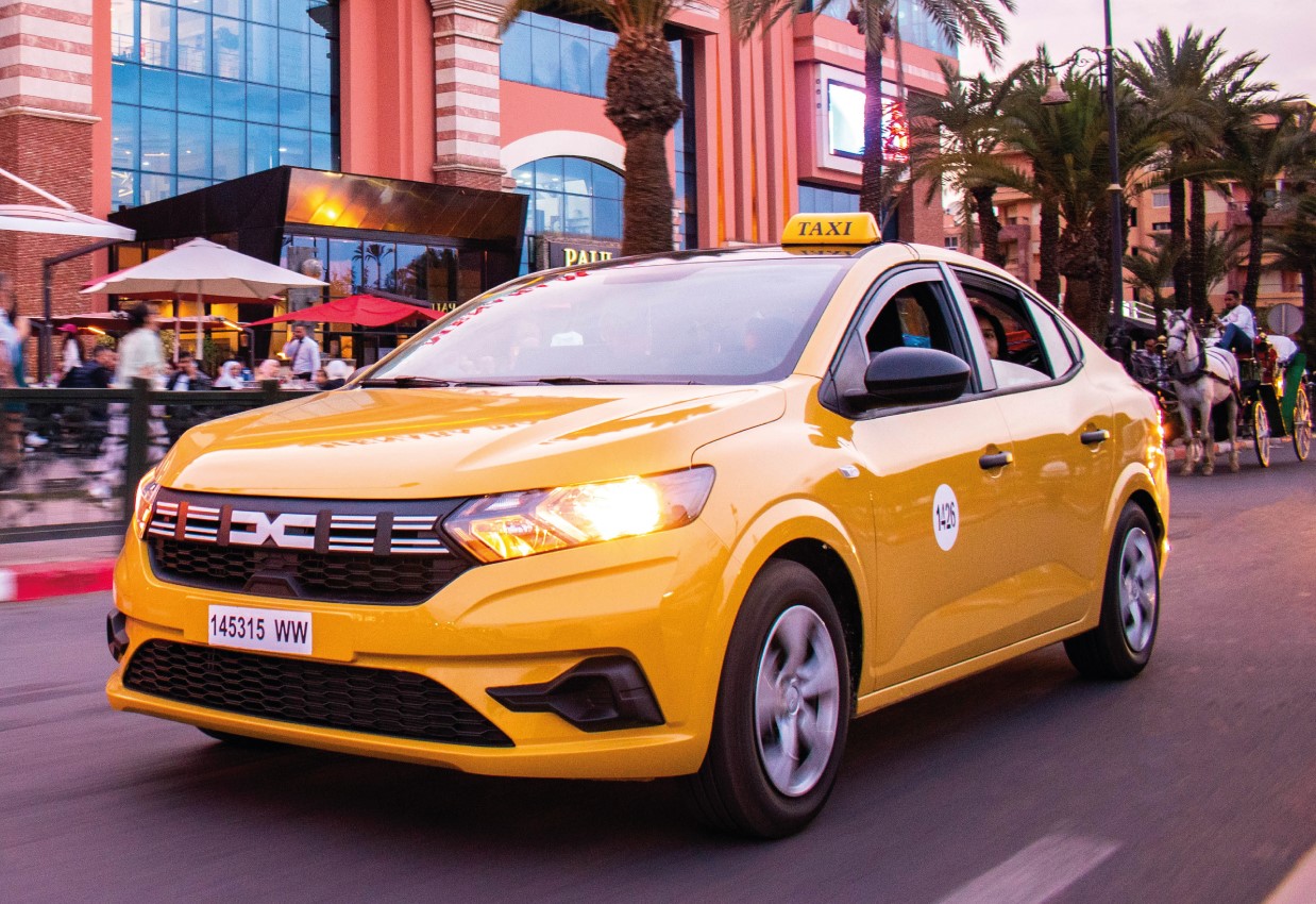 Petit taxi in Marrakech